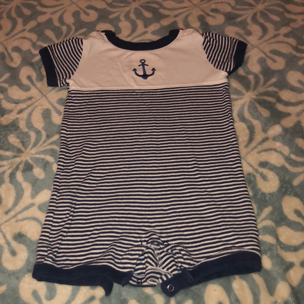 Vintage Gymboree anchor romper size 12-18 months
